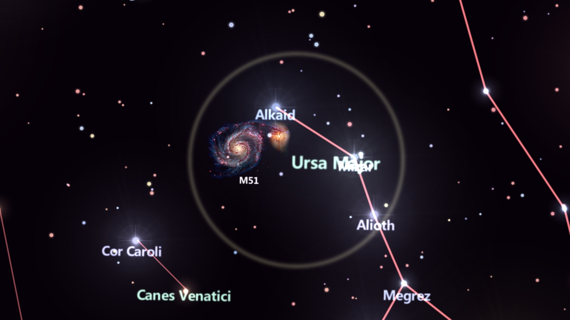 Position of HD84406 star at the constellation of Ursa Major